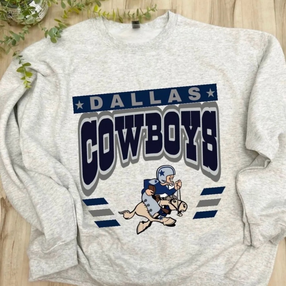 Dallas Cowboys Grey Sweater